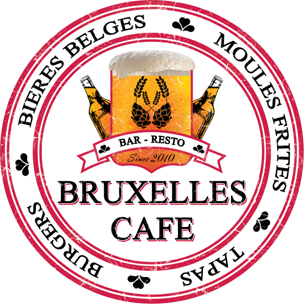 Logo Bruxelles Cafe - version mousse