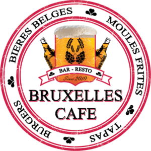 Logo Bruxelles Cafe - version mousse